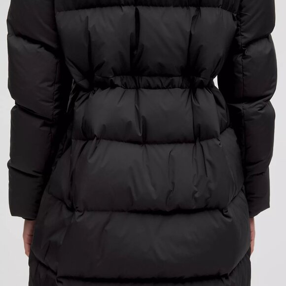 Lululemon - Wunder Puff 600-Down-Fill Long Jacket - Black - Size 6 - Picture 8 of 15